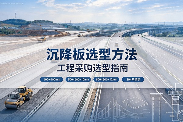 济宁沉降板选择方法