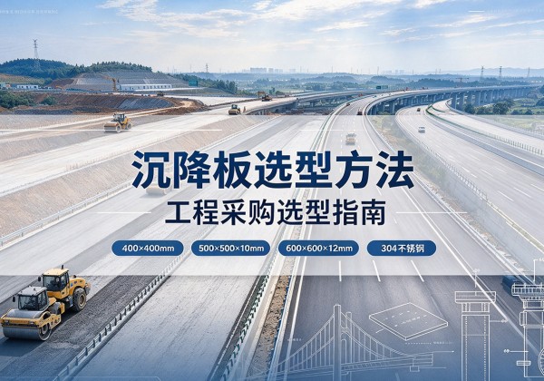 济宁沉降板选择方法